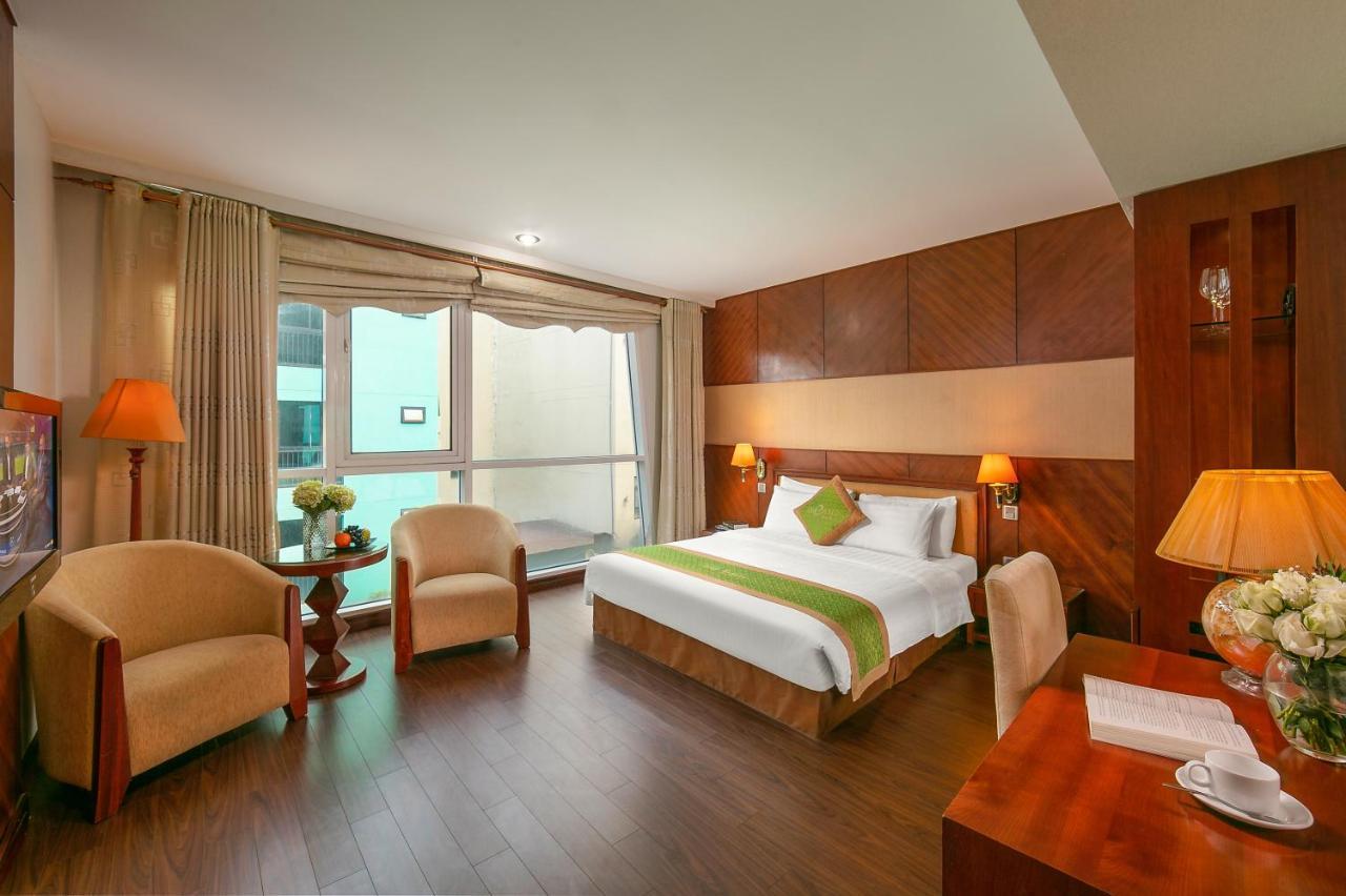 Emerald Boutique Hotel Hanoi Buitenkant foto