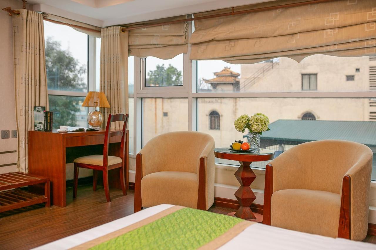 Emerald Boutique Hotel Hanoi Buitenkant foto